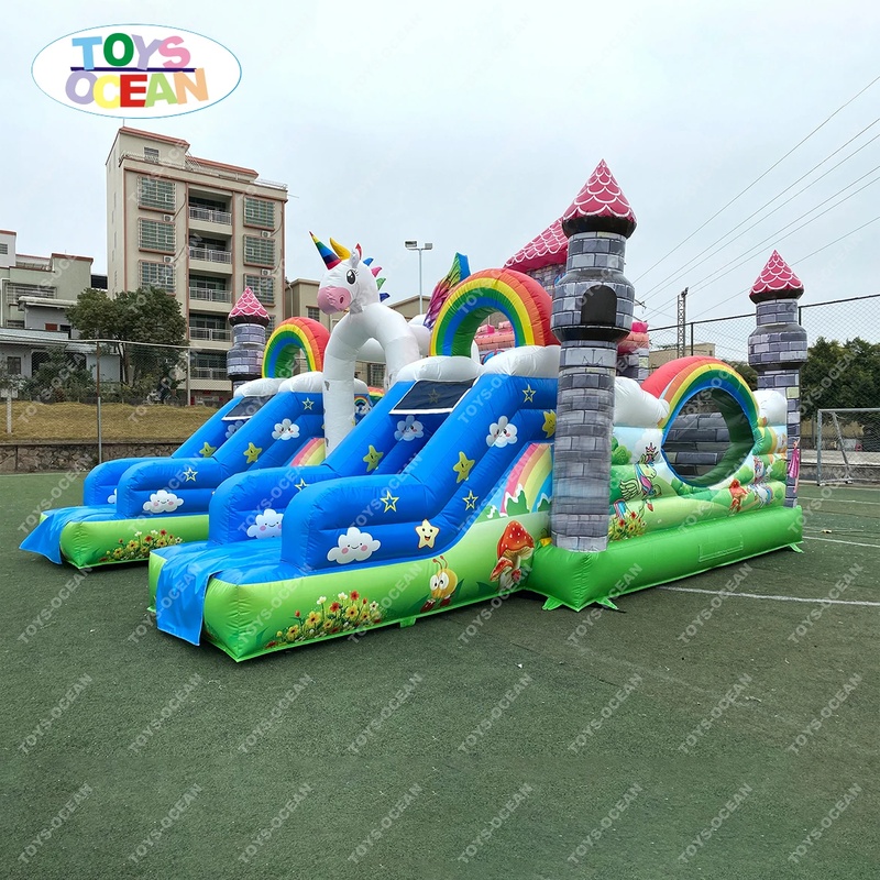 Castelo Inflável Personalizado - Kids Outdoor Jumping Castle avaliação e preço