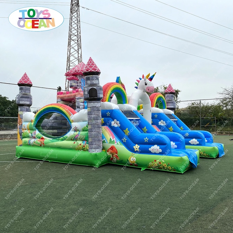 Castelo Inflável Personalizado - Kids Outdoor Jumping Castle avaliação e preço