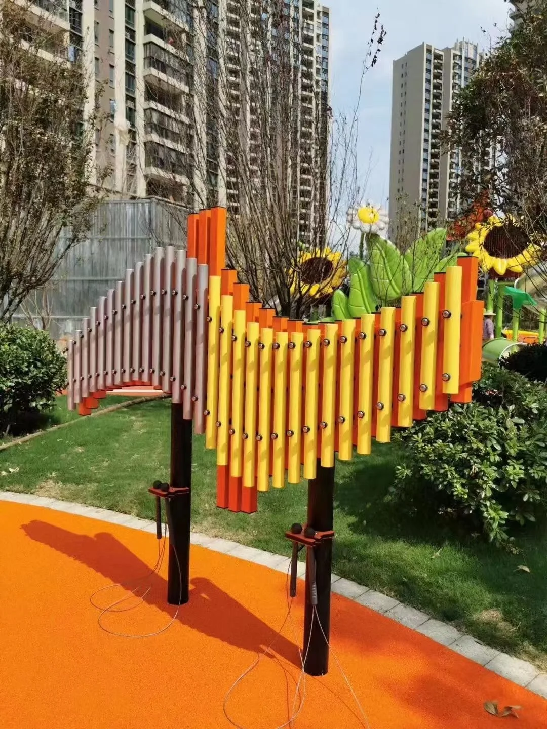 Instrumentos Musicais de Percu - Kids Outdoor Xylophone avaliação e preço