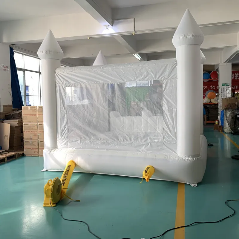 Castelo Inflável Branco Gigant - Kids Outdoor Jumping Castle avaliação e preço