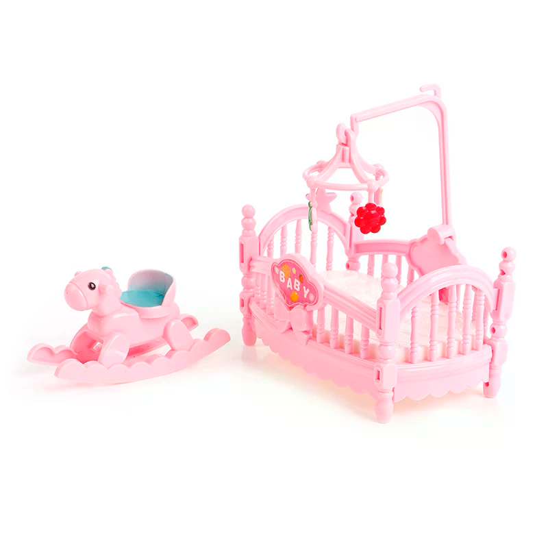 Conjunto de Berço Miniatura de - Kids Outdoor Doll House avaliação e preço