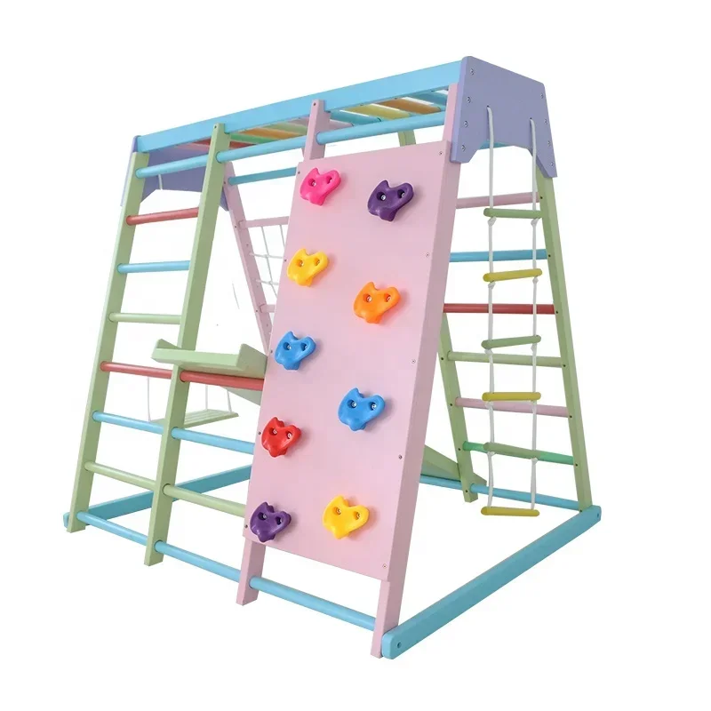 Conjunto de Escalada Infantil  - Kids Outdoor Swing Set With Slide avaliação e preço