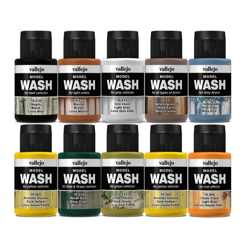 Vallejo 35ml Model Wash Soluçã - Tamiya Model Paint Set avaliação e preço
