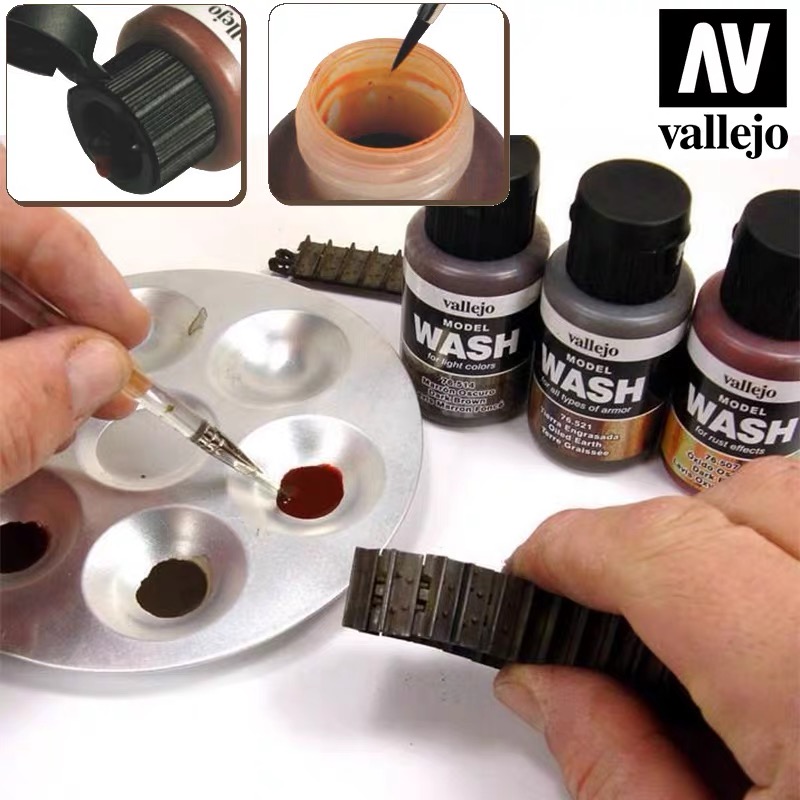 Vallejo 35ml Model Wash Soluçã - Tamiya Model Paint Set avaliação e preço