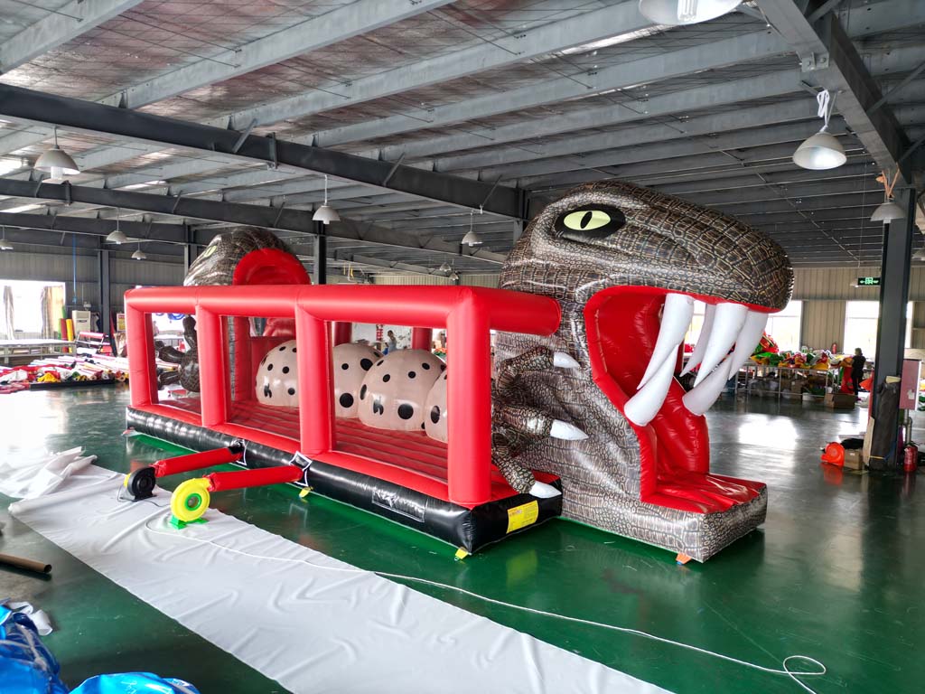 Pista de Obstáculos Inflável C - Kids Outdoor Jumping Castle avaliação e preço