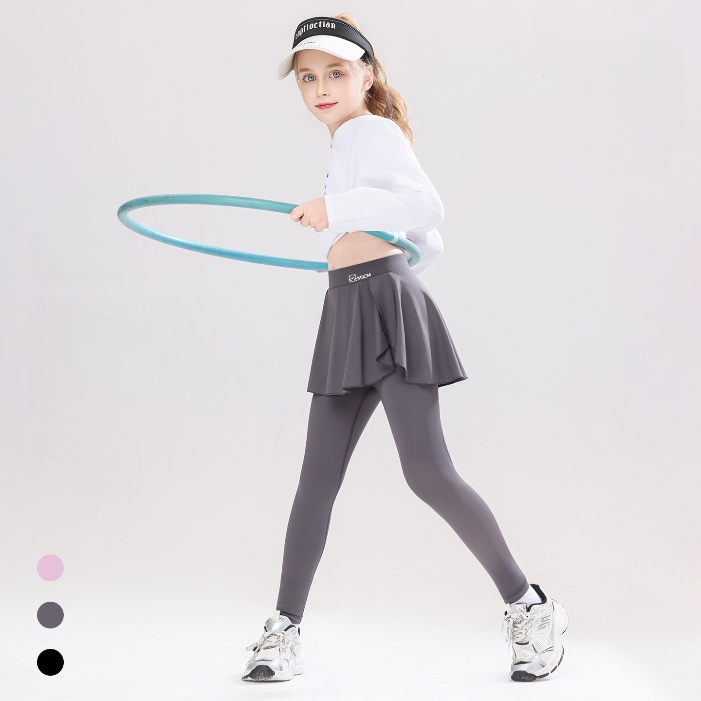 Calças Legging com Saia para M - Kids Outdoor Yoga avaliação e preço