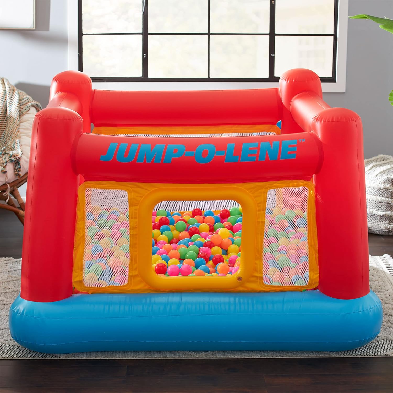 Castelo Inflável Jump-O-Lene p - Kids Outdoor Jumping Castle avaliação e preço