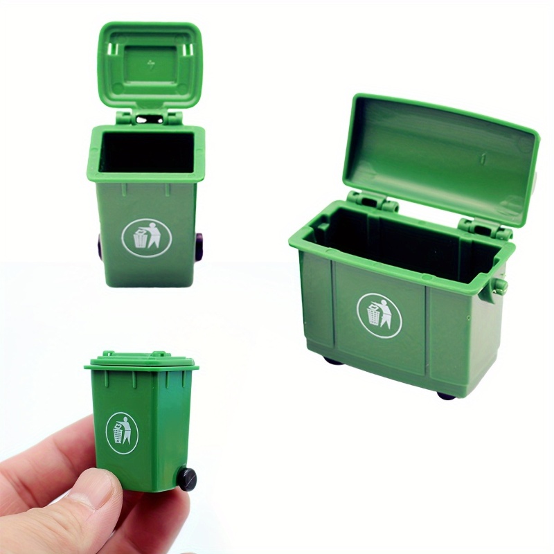 2 pçs simulação curbside lixo  - Kids Outdoor Doll House avaliação e preço