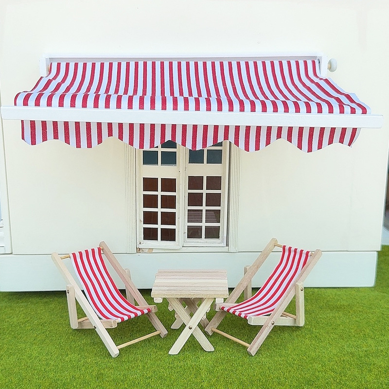 1/12 casa de bonecas simulação - Kids Outdoor Doll House avaliação e preço