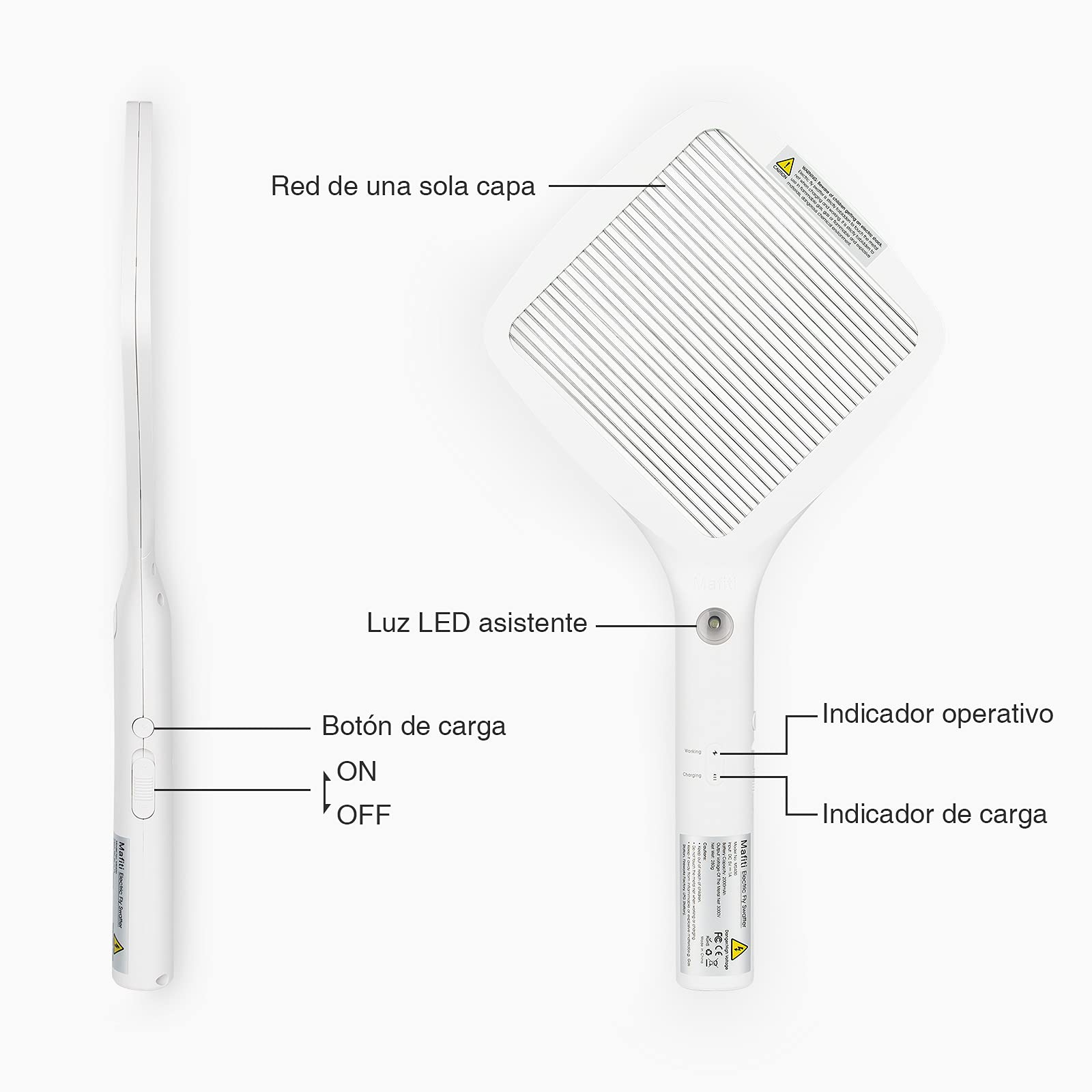Mafiti swatter poderoso usb re - Bug Catching Kit avaliação e preço