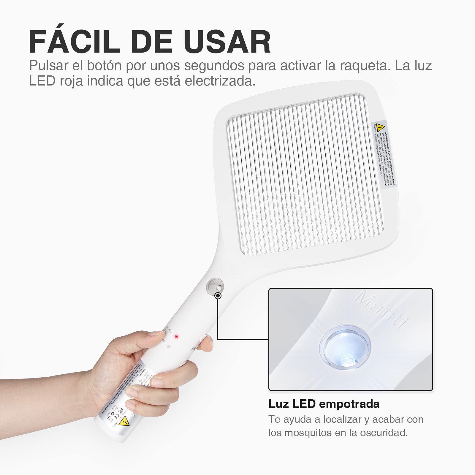 Mafiti swatter poderoso usb re - Bug Catching Kit avaliação e preço